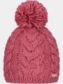 caciula cu mot pt. femei Barts Kelle Beanie roz 1