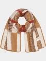 sal pt. femei Barts Bliblock Scarf maro 1
