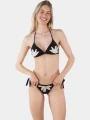 chiloti bikini pt. femei Barts Zimbra Cheeky Bum Side Ties negru 1