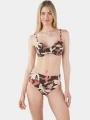 sutien bikini pt. femei Barts Camolo Underwire maro 1