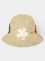 palarie pt. femei Barts Darshy Hat nisip 1