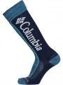 ciorapi de schi Columbia 1PP Performance Thermolite Color Block Medium Weight albastru inchis 1