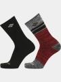 ciorapi pt. barbati Columbia 2PP Space Dye Wool Crew Medium Weight negru 1