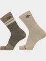 ciorapi pt. barbati Columbia 2PP Space Dye Wool Crew Medium Weight maro 1
