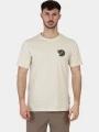 tricou cu maneci scurte pt. barbati Fjallraven Walk With Nature T-shirt M alb 1