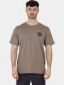 tricou cu maneci scurte pt. barbati Fjallraven Walk With Nature T-shirt M maro 1
