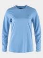 tricou cu maneci lungi, pentru sport pt. femei Fjallraven Abisko Day Hike LS W albastru 1