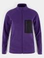 pulover polar pt. femei Fjallraven Kaipak Fleece W violet 1