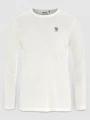 tricou cu maneci lungi, pentru sport pt. femei Fjallraven High Coast LS W alb 1