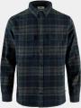 camasa cu maneci lungi pt. barbati Fjallraven Övik Twill Shirt M albastru inchis 1