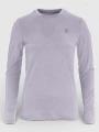 tricou cu maneci lungi, pentru sport pt. femei Fjallraven Abisko Wool LS W violet 1