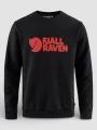 pulover pt. barbati Fjallraven Fjällräven Logo Sweater M negru 1