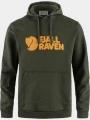 pulover cu gluga pt. barbati Fjallraven Fjällräven Logo Hoodie M verde 1