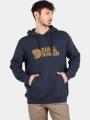 pulover cu gluga pt. barbati Fjallraven Fjällräven Logo Hoodie M albastru inchis 1