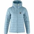 jacheta de puf pt. femei Fjallraven Expedition Pack Down Hoodie W albastru deschis 1