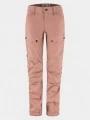 pantaloni de drumetie pt. femei Fjallraven Keb Trousers W roz 1