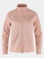 pulover polar pt. femei Fjallraven Abisko Lite Fleece Jacket W roz 1