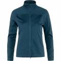 pulover polar pt. femei Fjallraven Abisko Lite Fleece Jacket W albastru 1