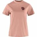 tricou cu maneci scurte pt. femei Fjallraven Fox Boxy Logo Tee W roz 1