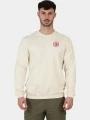 pulover pt. barbati Fjallraven 1960 Logo Badge Sweater M alb 1