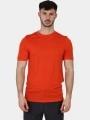 tricou pentru sport, cu maneci scurte pt. barbati Fjallraven Abisko Wool SS M portocaliu 1