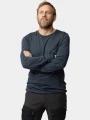 tricou cu maneci lungi pt. barbati Fjallraven Abisko Wool LS M albastru inchis 1