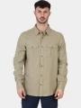camasa cu maneci lungi pt. barbati Fjallraven Övik Travel Shirt LS M nisip 1