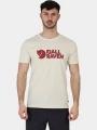 tricou cu maneci scurte pt. barbati Fjallraven Fjällräven Logo T-shirt M alb 1