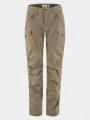pantaloni de drumetie pt. femei Fjallraven Nikka Trousers Curved W maro 1