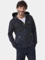 pulover cu gluga pt. barbati TBS Ilanozip albastru inchis 1