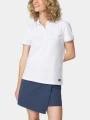 tricou cu guler pt. femei TBS Irrispol alb 1
