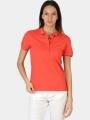 tricou cu guler pt. femei TBS Irrispol portocaliu 1