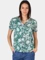 bluza cu maneci scurte pt. femei TBS Janiemis verde 1