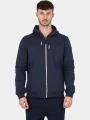 pulover cu gluga pt. barbati TBS Julinzip albastru inchis 1