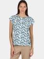 tricou cu maneci scurte pt. femei Lafuma Bamboo Camo Tee W verde 1