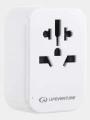 convertor Lifemarque European Travel Adaptor with USB + USB C alb 1
