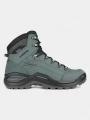 bocanci de drumetie impermeabili pt. barbati Lowa Renegade GTX Mid verde 1
