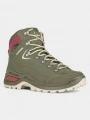 pantofi de drumetie impermeabili pt. femei Lowa Renegade EVO GTX MID Ws verde 1