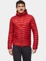 geaca de drumetie pt. barbati Mammut Albula IN Hooded Jacket rosu 1