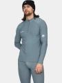 tricou cu maneci lungi, pentru sport pt. barbati Mammut Tree Wool Thermal FL Half Zip Longsleeve gri 1