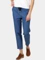 pantaloni lungi pt. femei TBS Mandyjog albastru 1