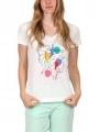 tricou cu maneci scurte pt. femei TBS Minxitee alb 1