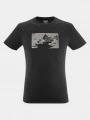 tricou pentru sport, cu maneci scurte pt. barbati Millet Wanaka Fast Ts Ss M negru 1