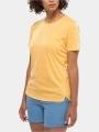 tricou pentru sport, cu maneci scurte pt. femei Millet Wanaka W galben 1