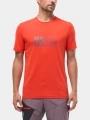 tricou pentru sport, cu maneci scurte pt. barbati Millet Seneca M rosu 1