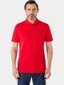 tricou cu guler pt. barbati Musto ESS Pique Polo rosu 1