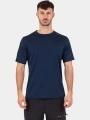 tricou pentru sport, cu maneci scurte pt. barbati Musto M Evo Crew Sunblock albastru inchis 1