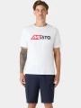 tricou cu maneci scurte pt. barbati Musto M Marine Graphic SS alb 1