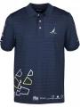 tricou cu guler pt. barbati Nautica Leon 2 Polo Shirt albastru inchis 1