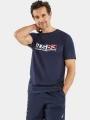 tricou cu maneci scurte pt. barbati Nautica Areto T-Shirt albastru inchis 1